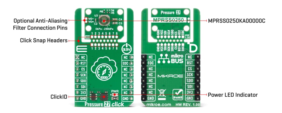 Mikroe Pressure 27 Click